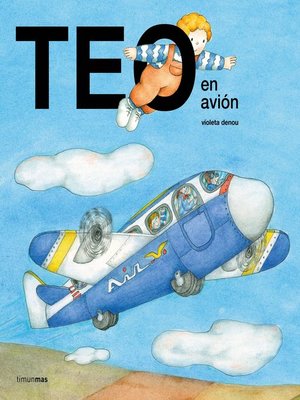 cover image of Teo en avión